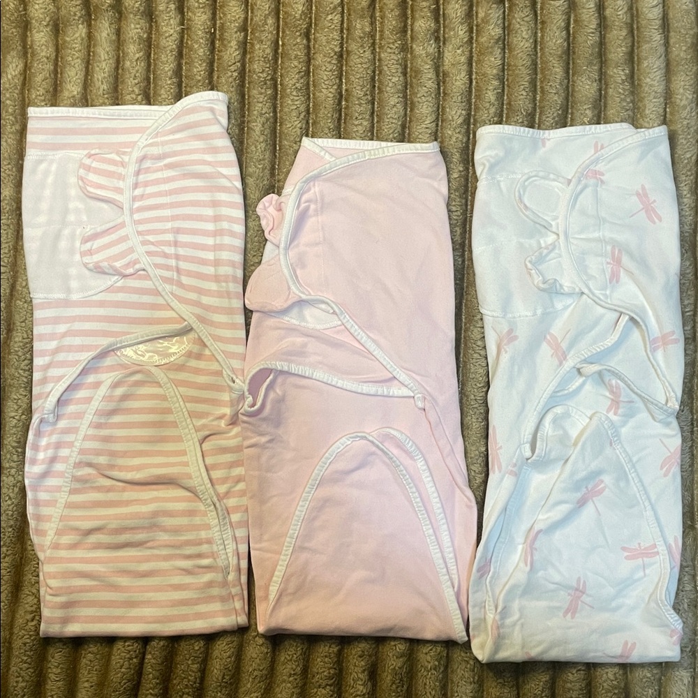 Pink Striped Kids Pajamas Sleep Sack